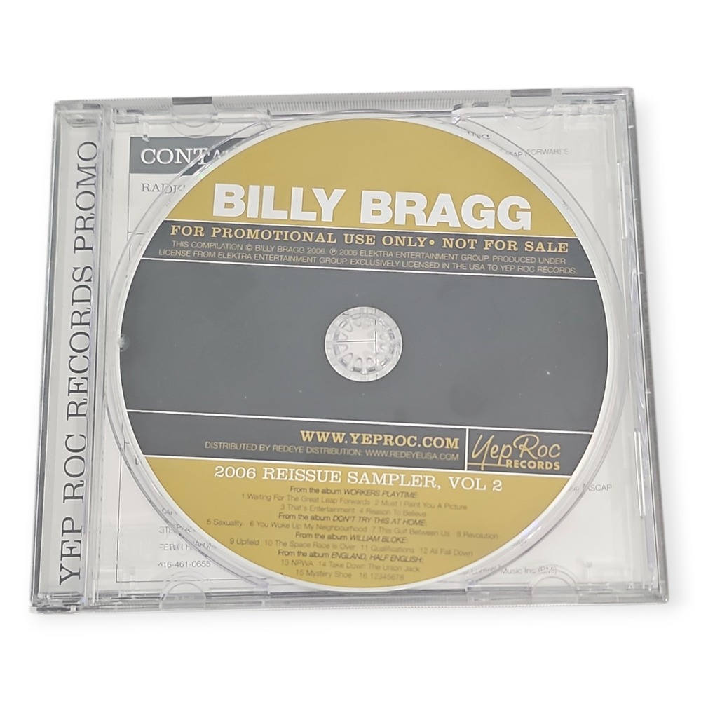 Billy Bragg – 2006 Reissue Sampler Vol 2 [2006‎ Promotional CD]